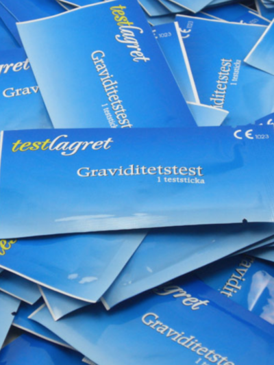 Graviditetstest till ungdomsmottagningar