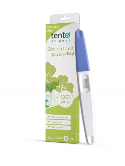Graviditetstest ”testa tidigt” stav 2 pack