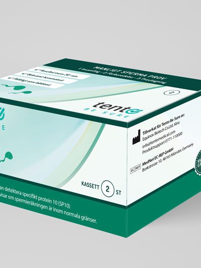 Spermatest 2-pack, Tento Be sure